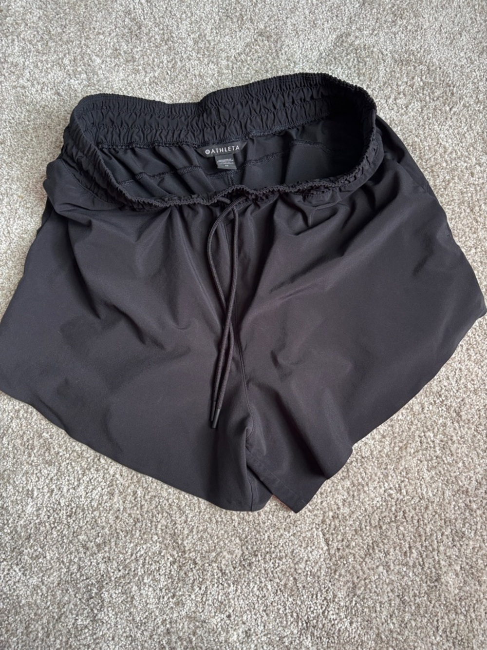 Athleta Black Women's Performance Stretch Shorts